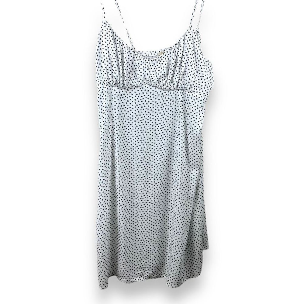 L.A. Hearts by Pac Sun white withโtiny black flowers print cami dress size Mโ